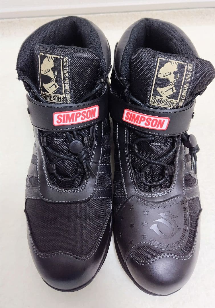 廃盤・SIMPSON シンプソン ライディングシューズ SPS-101 27cm
