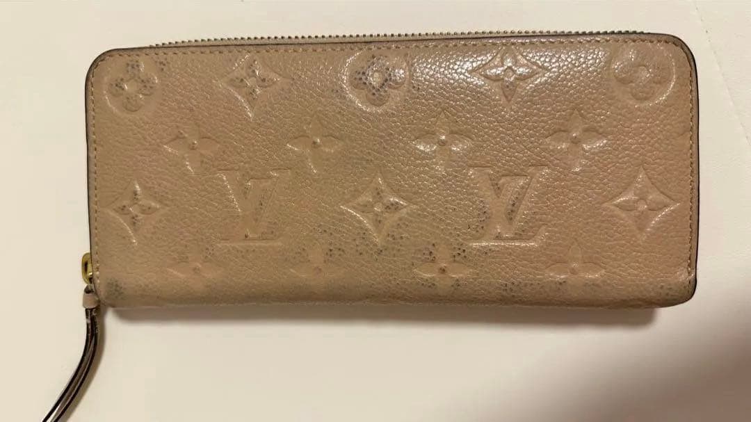 Louis Vuitton ベージュ モノグラム長財布