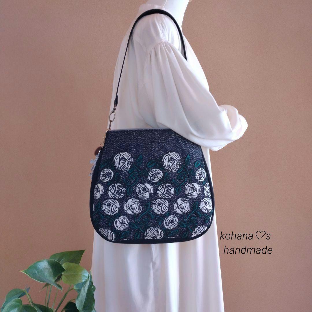 ❀新色❀ハンドメイドஐ..ラウンドショルダーバッグ∂бミナペルホネン⚮̈
