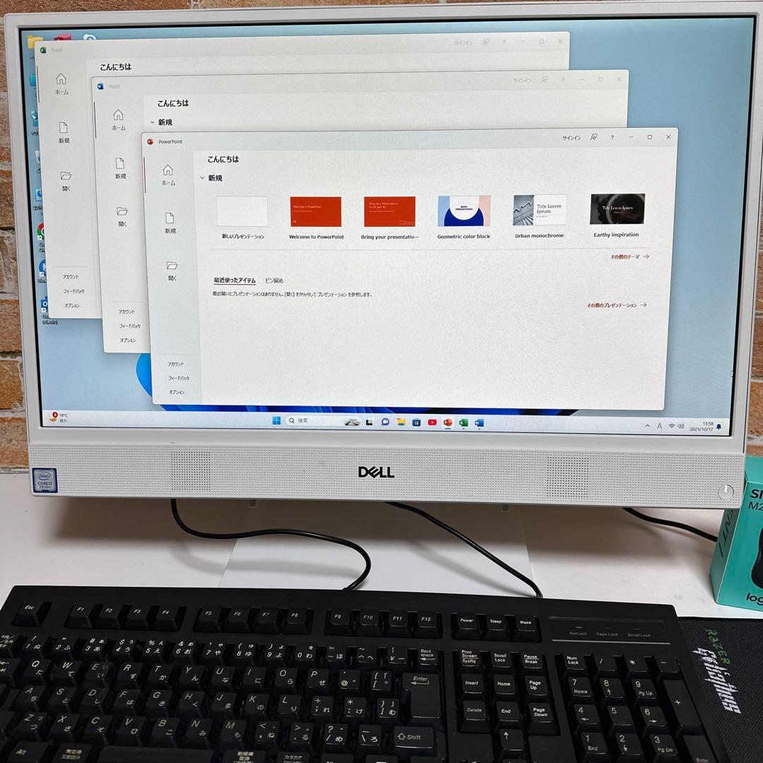 DELLデスクトップノート PC メモリ8GB Windows 11 オフィス付