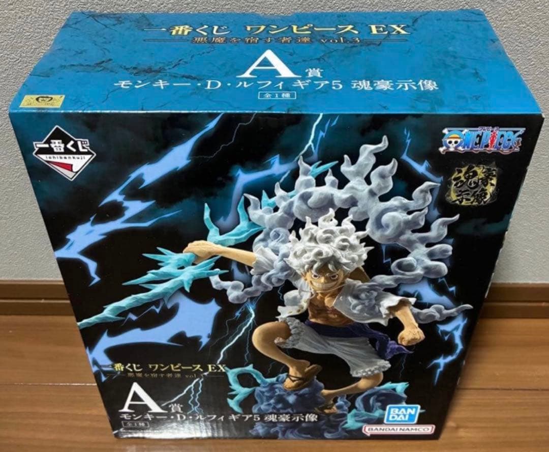一番くじ　ワンピース　A賞　モンキー・D・ルフィ　ギア5　フィギュア