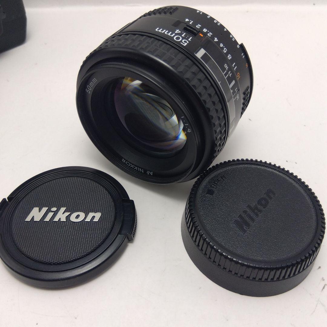 美品動作OK AF Nikkor 50mm F1.4 単焦点レンズ