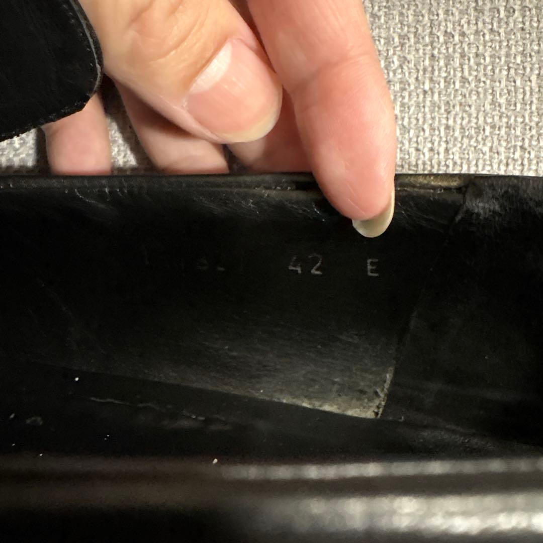 GUCCI ブラック ローファー　42 27cm