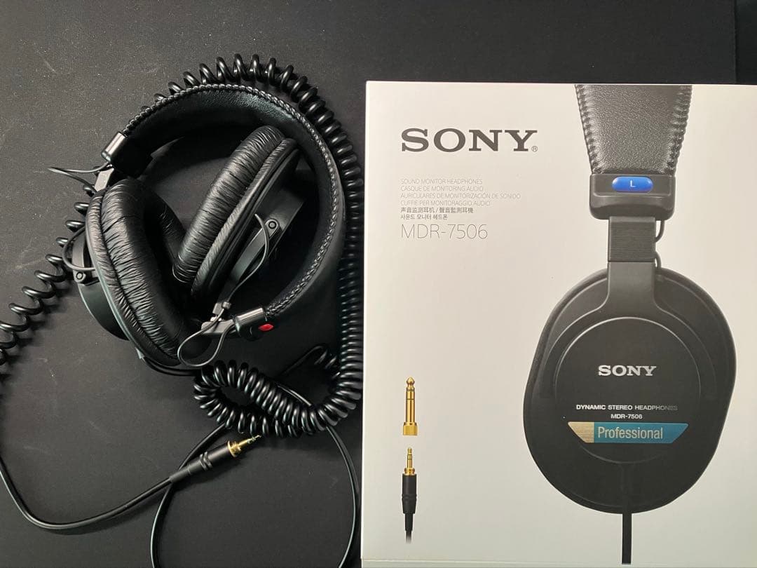 MDR-7506 SONY スタジオモニターヘッドホン