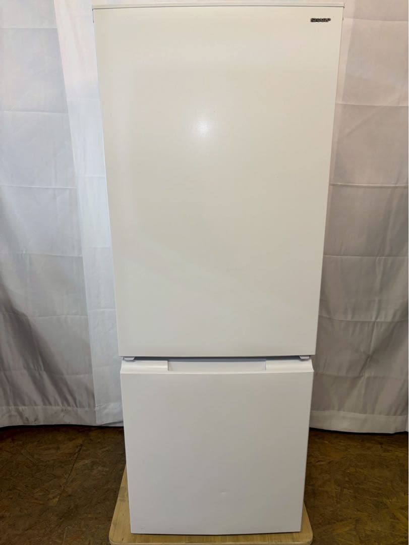【展示品】SHARP 2ドア冷蔵庫 SJ-D18P-W 2025年179L