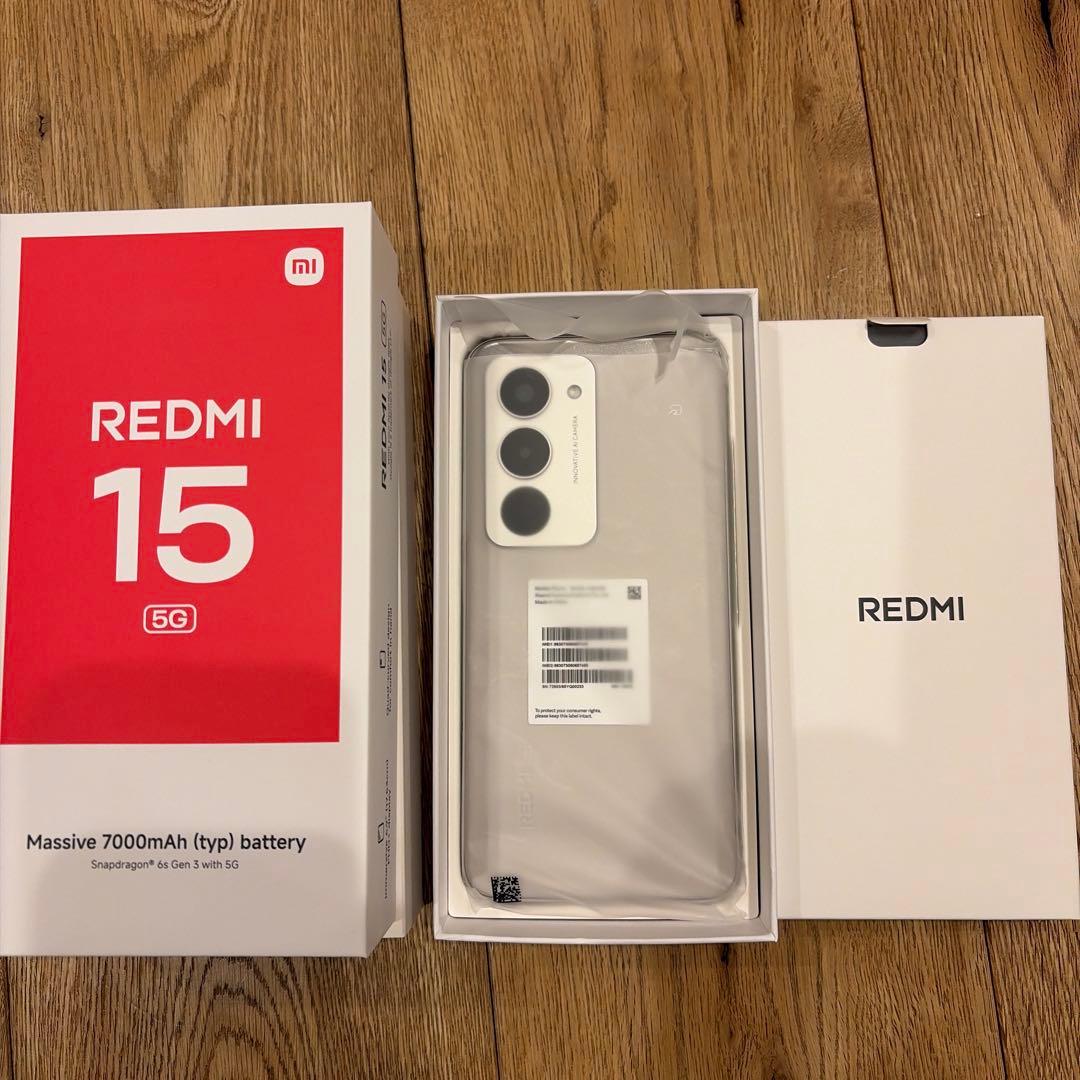 【リン】Xiaomi REDMI 15 5G 本体