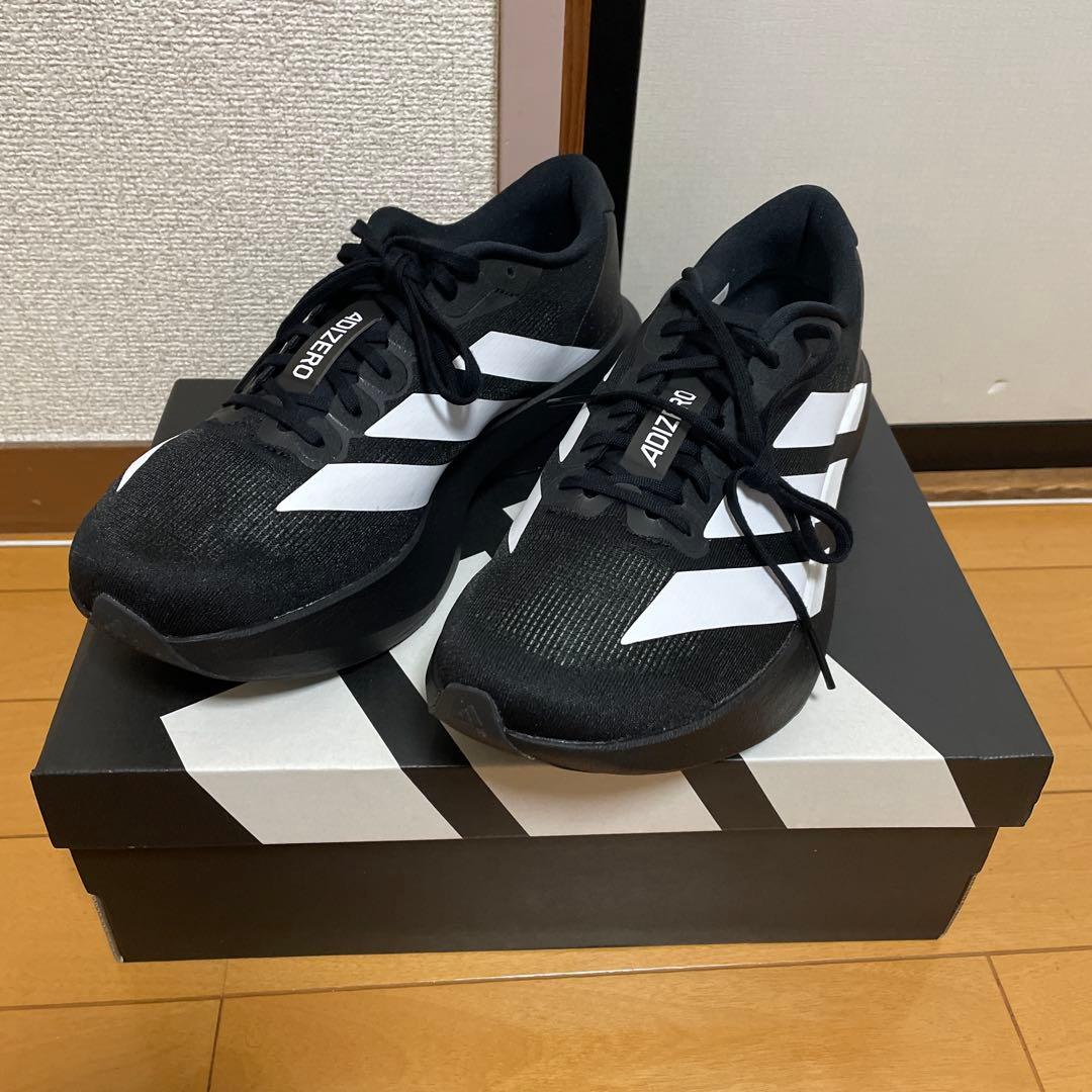 adidasアディゼロエヴォSLブラック26.0センチ