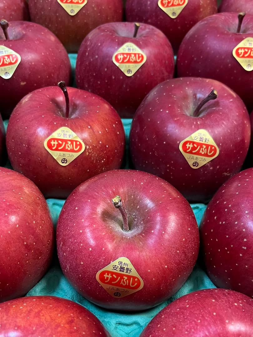 特秀品　安曇野さんふじ18玉5000g