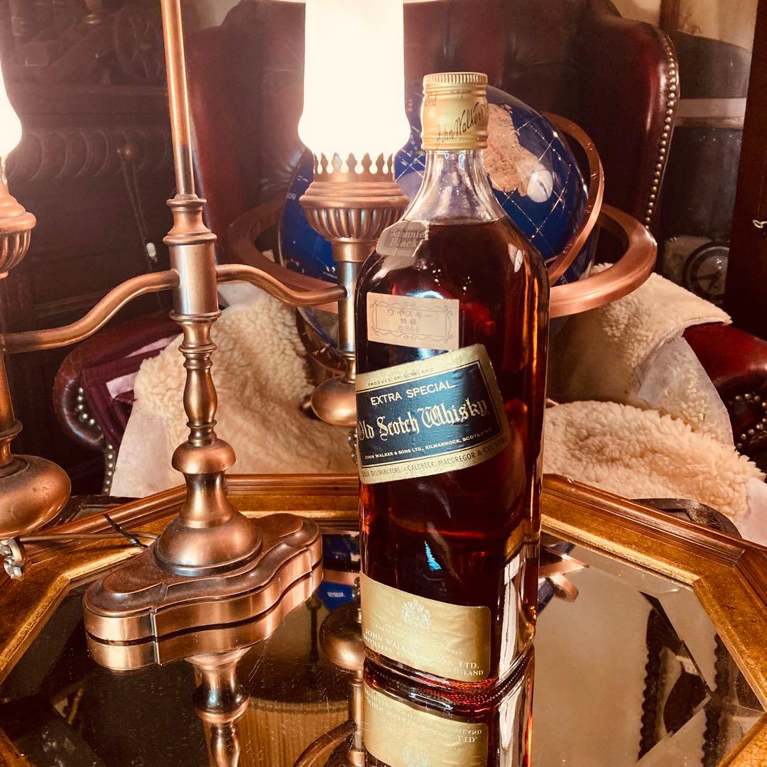 湯布院アンティーク未開封古酒ジョニーウォーカー 12年キングサイズ 1136ml