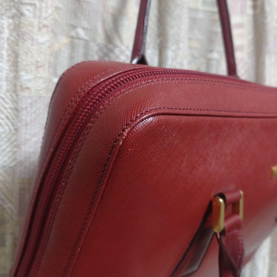 ◆バーバリー◆ビジネス、トートバッグ A4サイズ対応／赤／ノバチェック