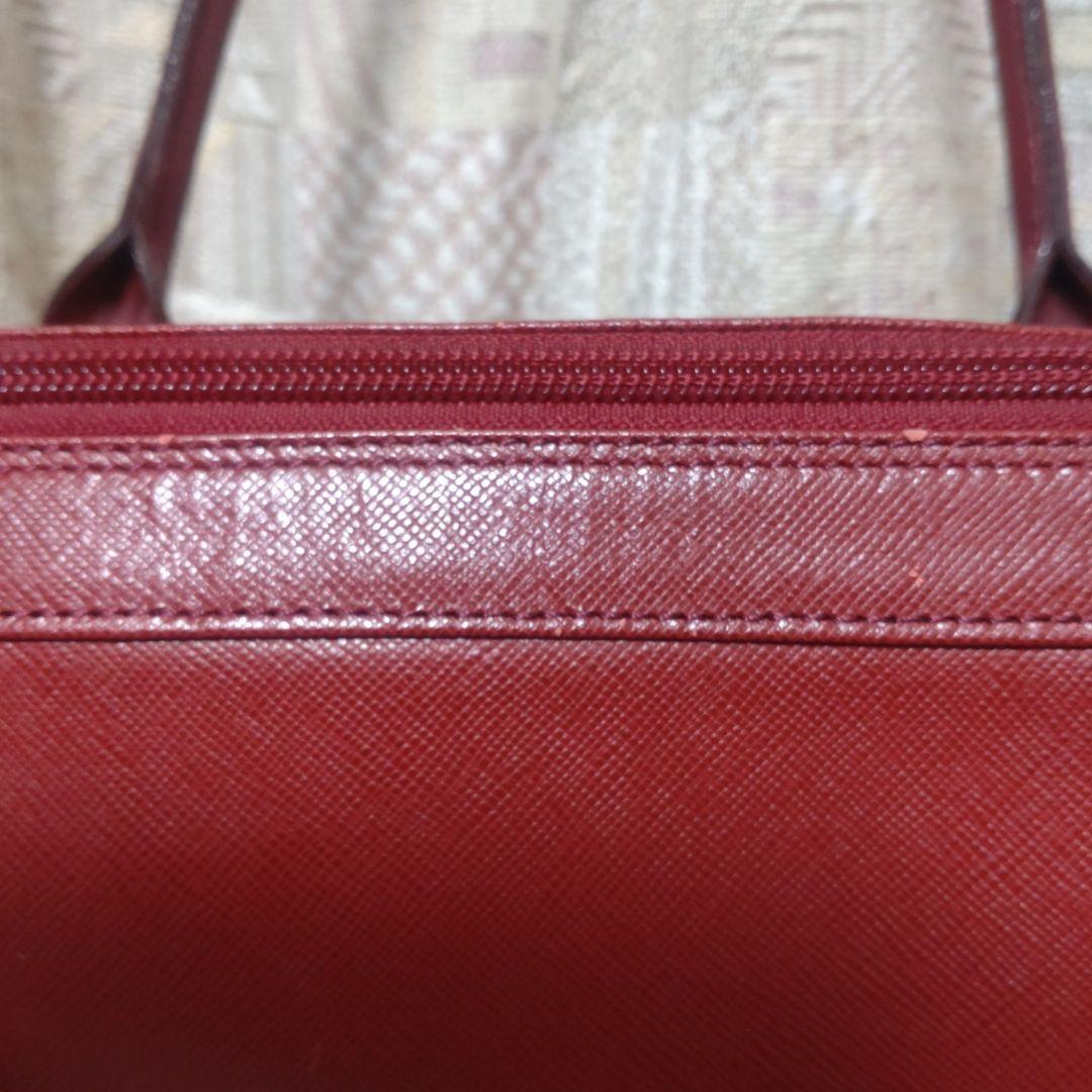 ◆バーバリー◆ビジネス、トートバッグ A4サイズ対応／赤／ノバチェック