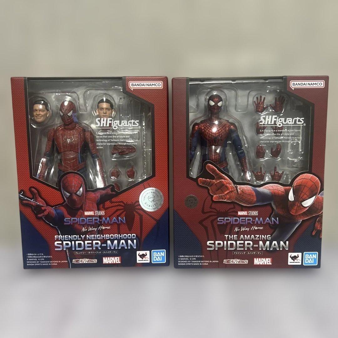 S.H.Figuarts　スパイダーマン2個セット