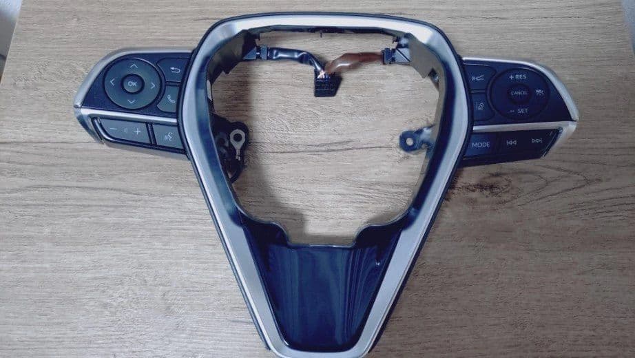 220クラウン ステアリングスイッチ カスタム