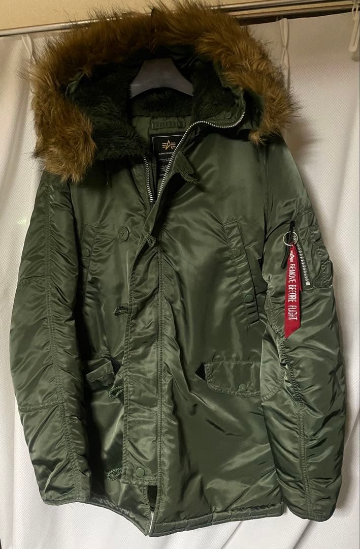 試着のみ　アルファ N3B　ジャパン　スリム　スペック　ミリタリー　japan暖