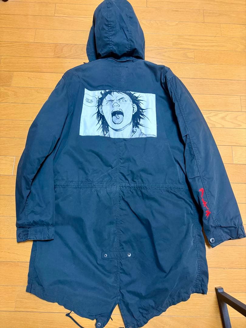 AKIRA Supreme Fishtail Parka m65 黒M 着用なし