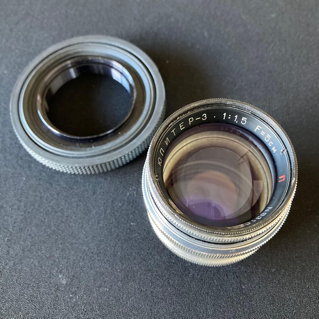 Jupiter-3 50mm f1.5 5cm 単焦点レンズ ジュピター