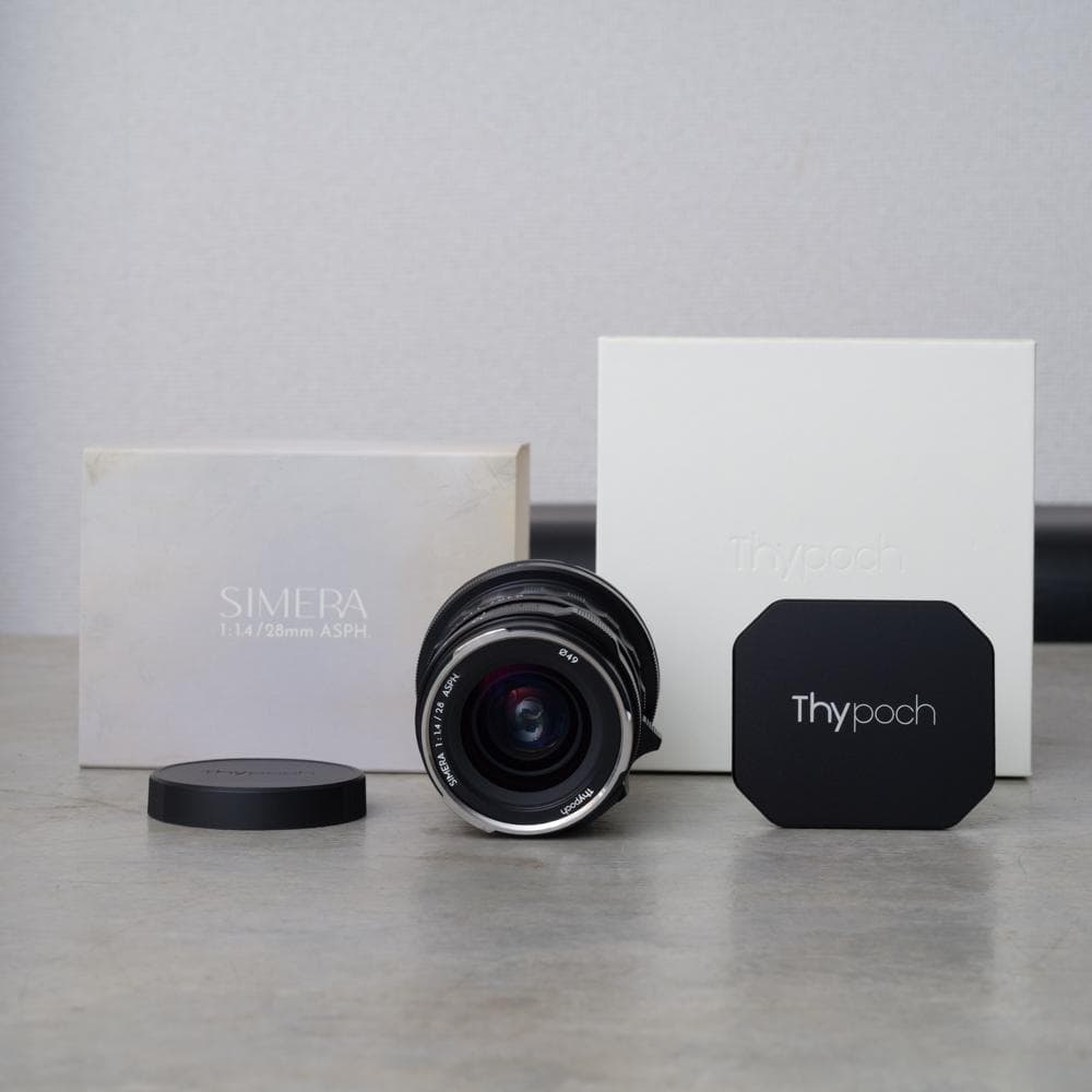 Thypoch SIMERA 28mm f1.4 ASPH レンズ