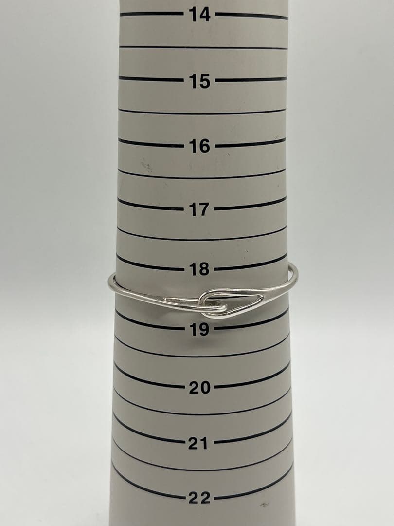 ティファニー TIFFANY&CO ダブルループ バングル SV925