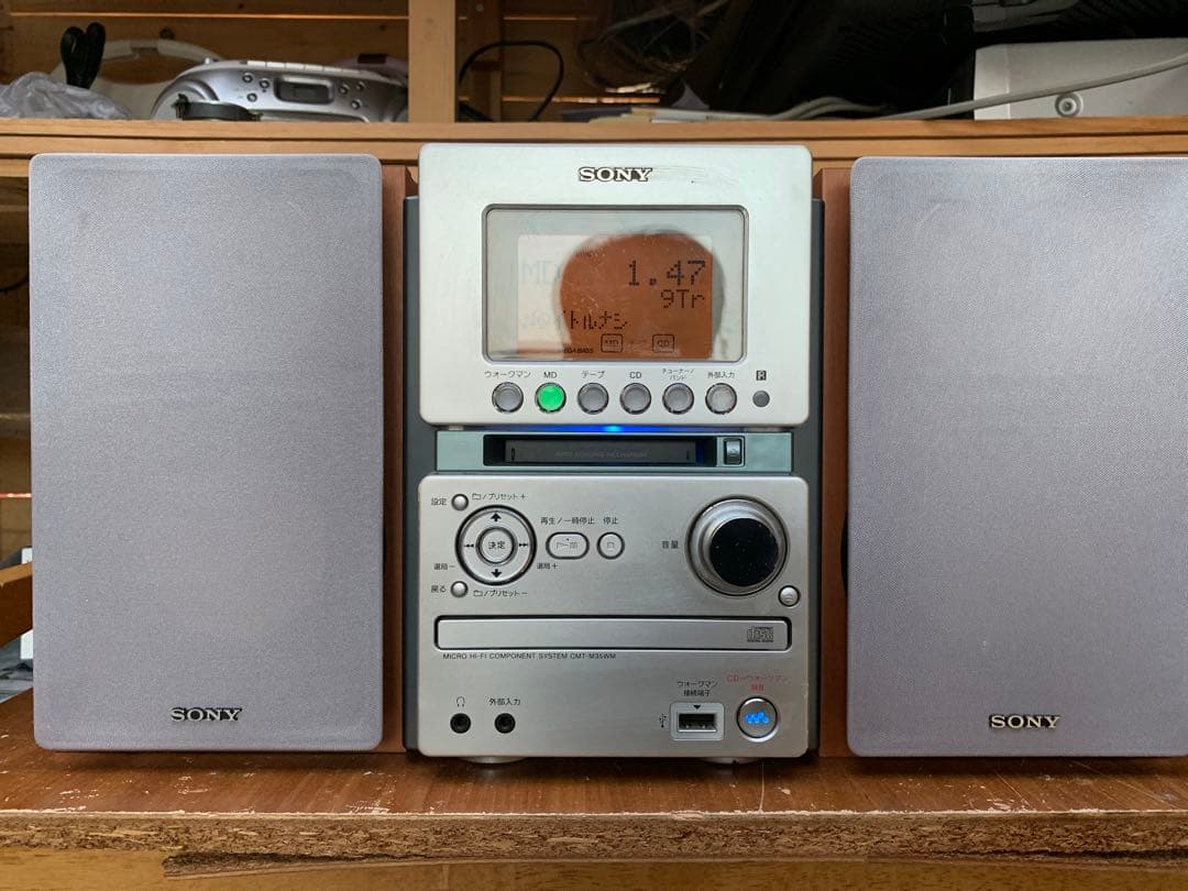 ラジオ・コンポ SONY MICRO COMPONENT SYSTEM CMT-M35WM