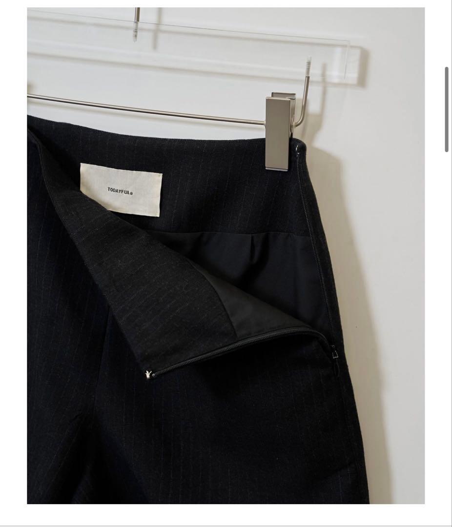 todayful WoolTwillshortpants ダークブラウン 38