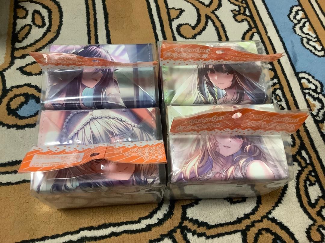 アマカノ2+ きゃらデッキケースプレミアム 4種セット　合皮