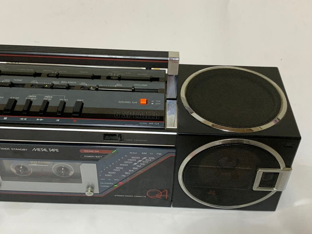 Sanyo MR-Q4 ラジオカセットレコーダー