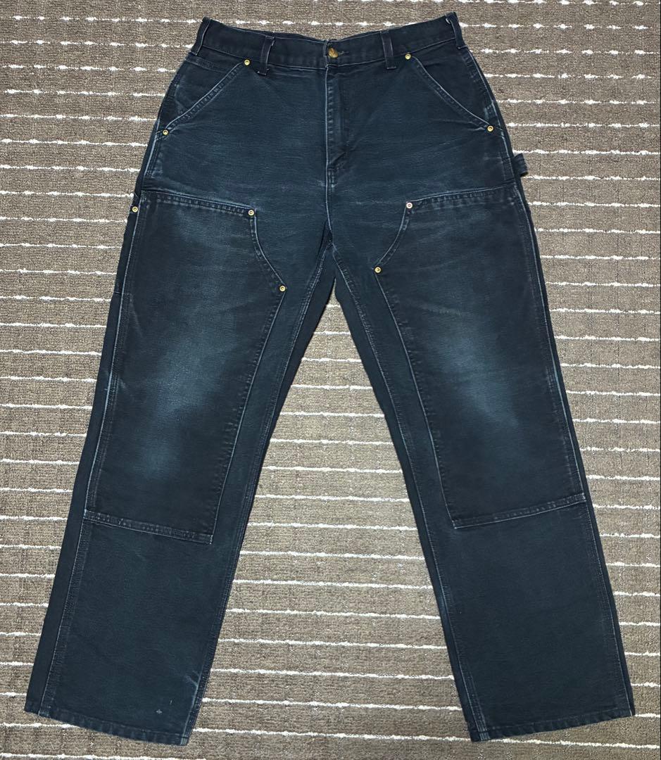 色落ち○ carhartt ダブルニーペインターパンツ 32×30 アメリカ製