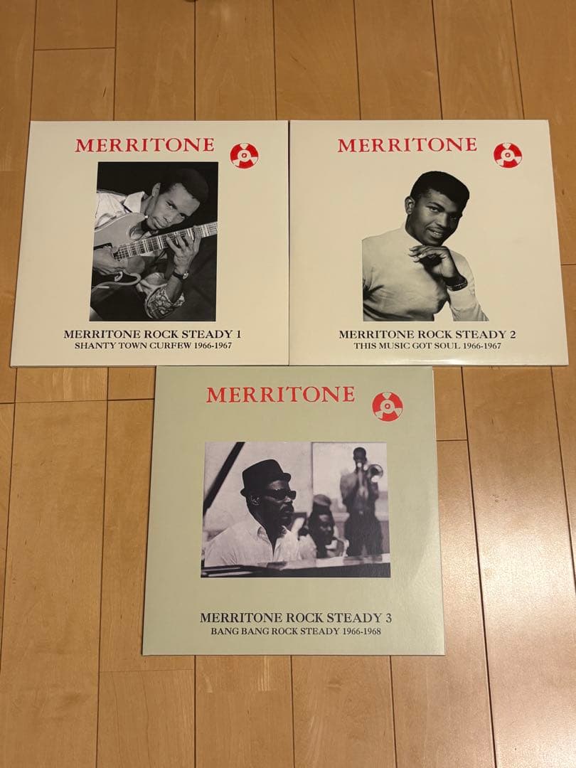 洋楽 MERRITONE ROCK STEADY 1, 2, 3