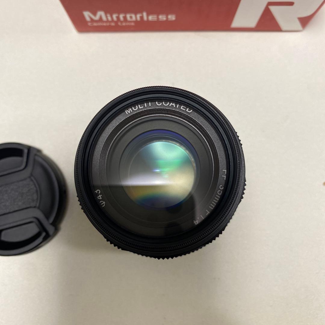 pergear 35mm f1.4 Lマウント レンズ保護フィルター付