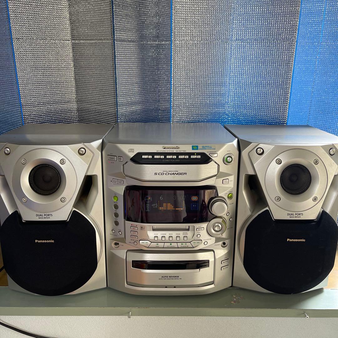 パナソニック　SA-NS77MD コンポ