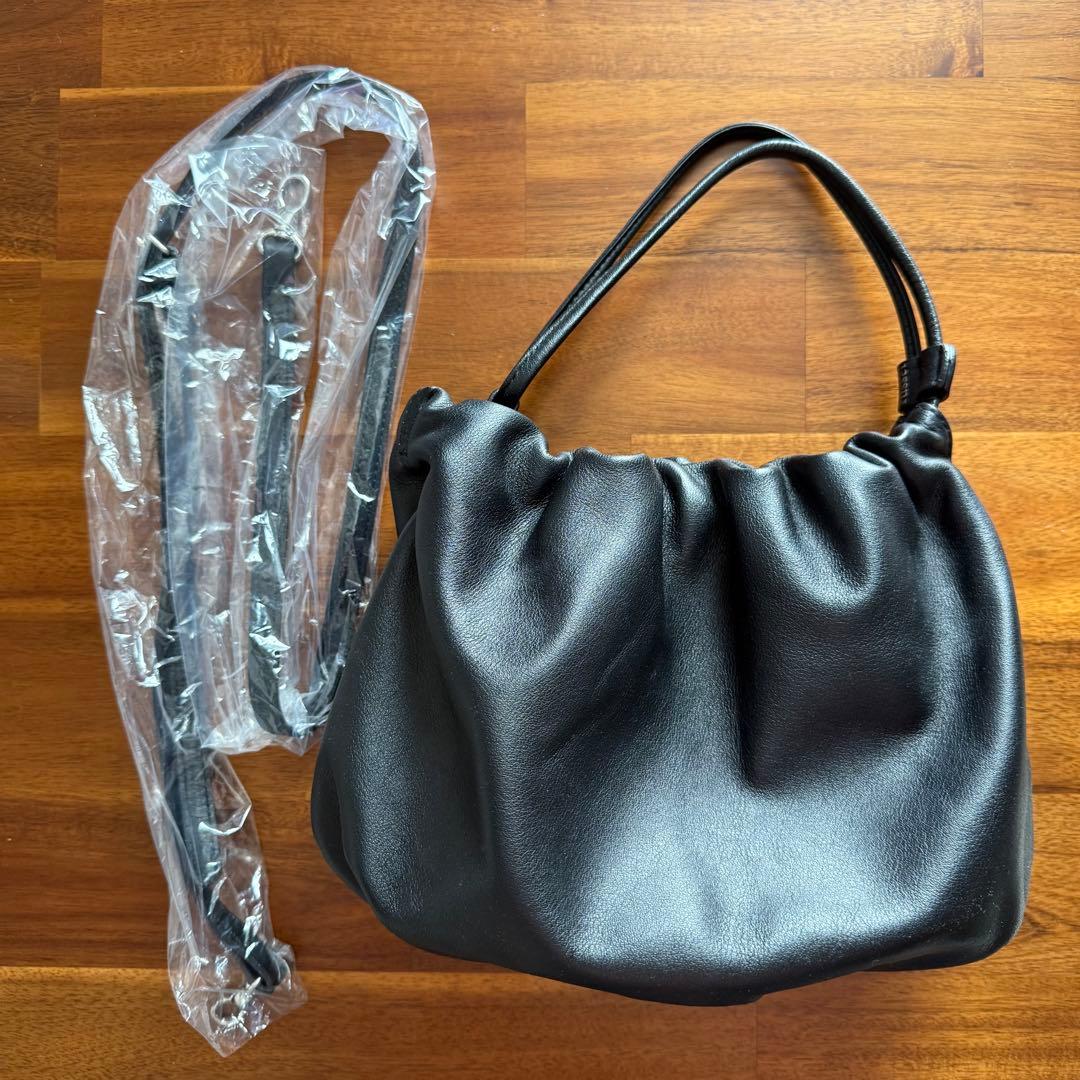 russet巾着バッグ