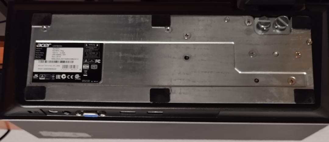 ACER エイサー PCモニター S276HLTMJJ 27インチ