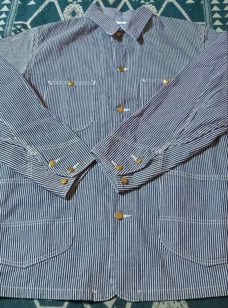 lee 91j ヒッコリー カバーオール　ビンテージ 古着 50s