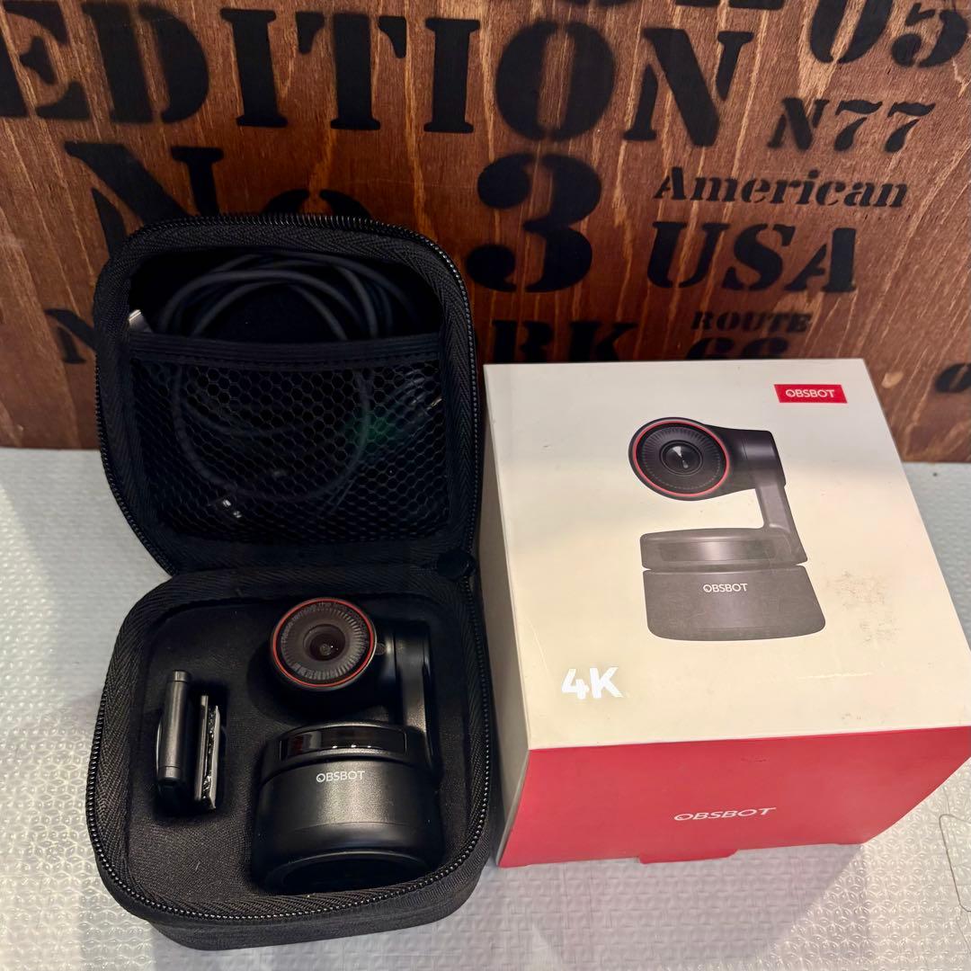 OBSBOT TINY 4K ウェブカメラ