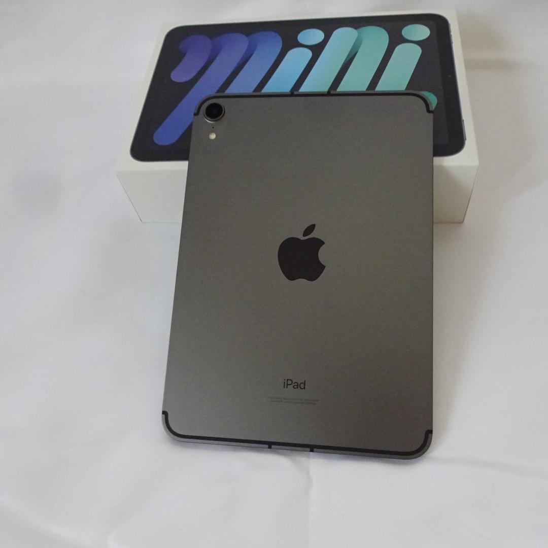 極美■iPad mini 第6世代■Wi-Fi＋cellular 64GB 本体