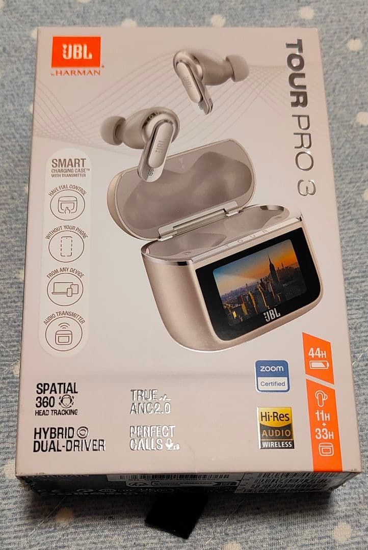 新品未使用　JBL TOUR PRO 3 ワイヤレスイヤフォン ラテ