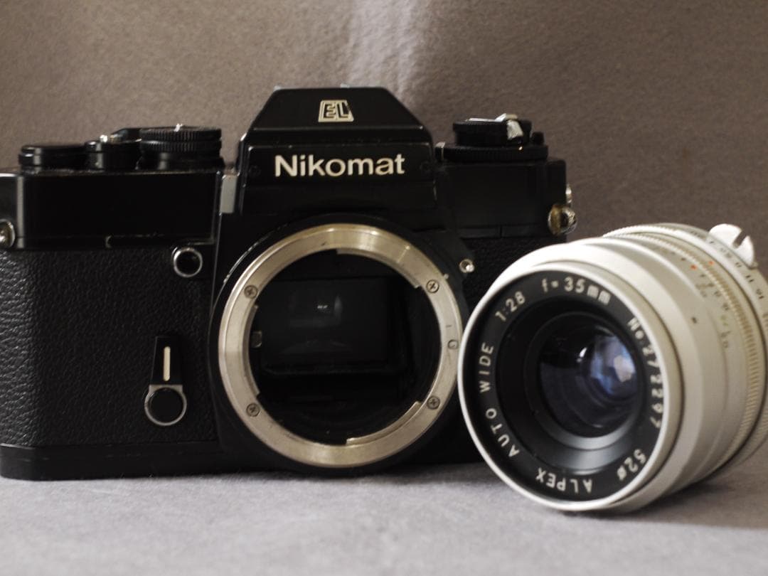 Nikomat EL　ALPEXレンズ付き実写済み