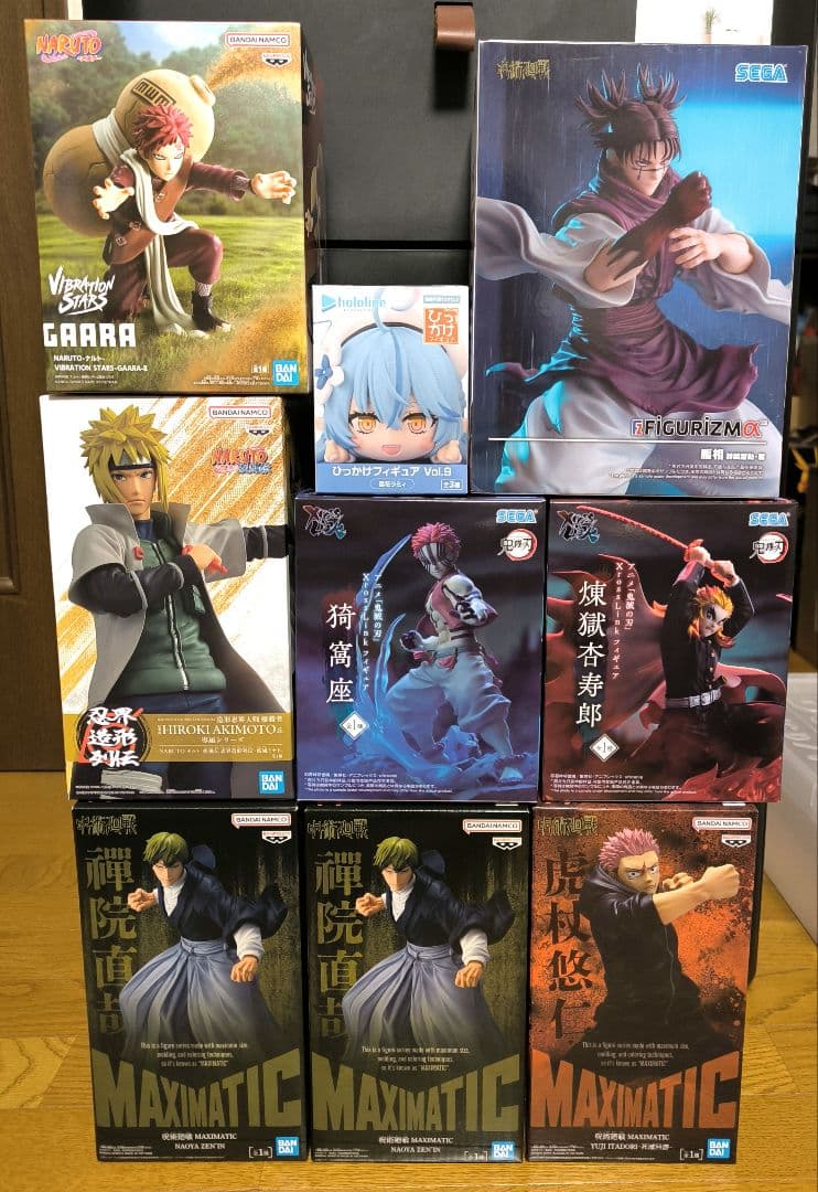 ジャンプ系フィギュア　まとめ売り　呪術廻戦　ナルト　鬼滅の刃　フィギュア