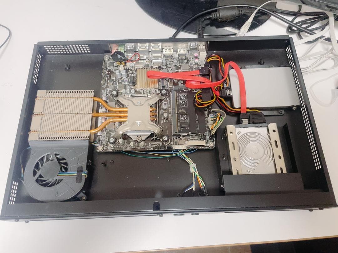 [414]超薄型自作PC リビングパソコン