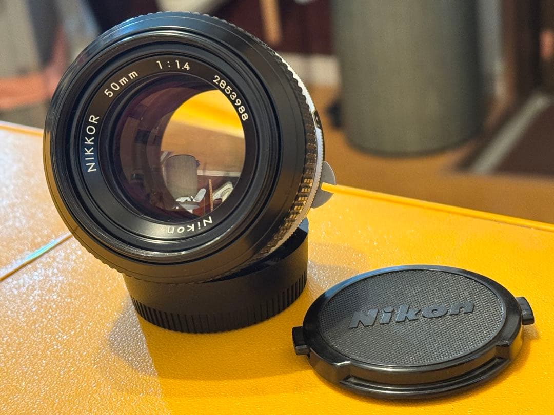 【美品】Nikon Nikkor 50mm f/1.4 レンズ