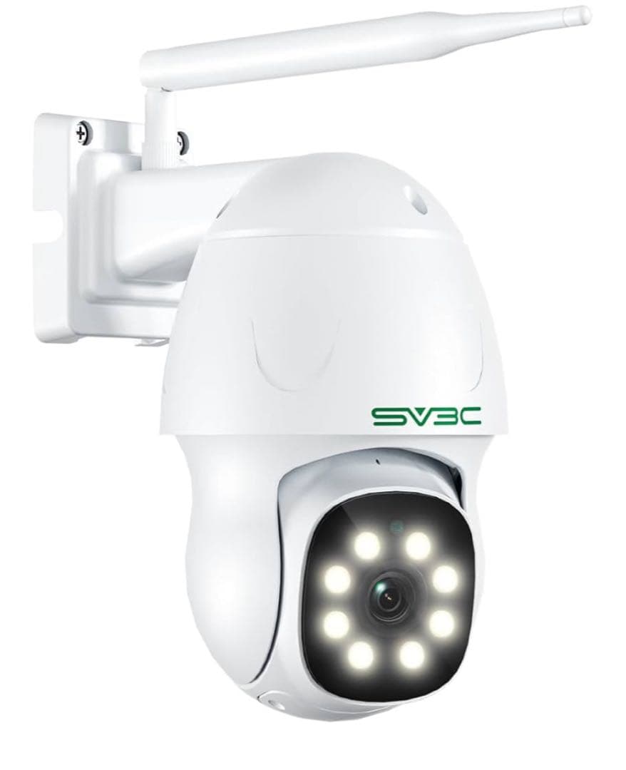 SV3C 防犯カメラ 屋外 ワイヤレス 800万画素 2.4/5G対応 無線