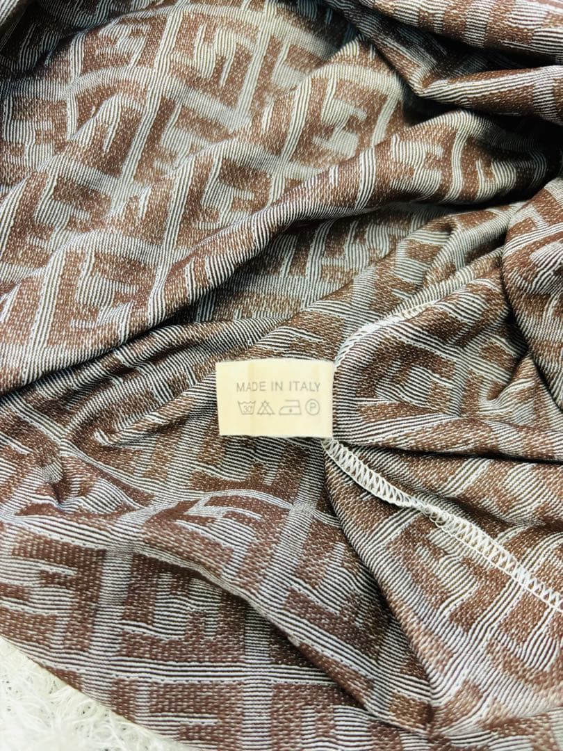 【美品】フェンディ　ズッカ　ノースリーブ　トップス　レディース