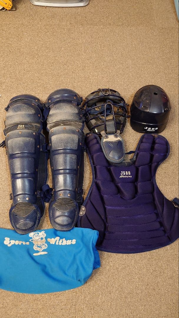 キャッチャー防具 軟式野球 一般用