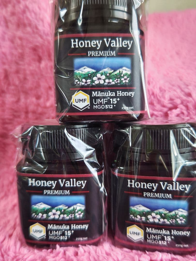 マヌカハニー　Honey Valley UMF15+ 250g×3個セット