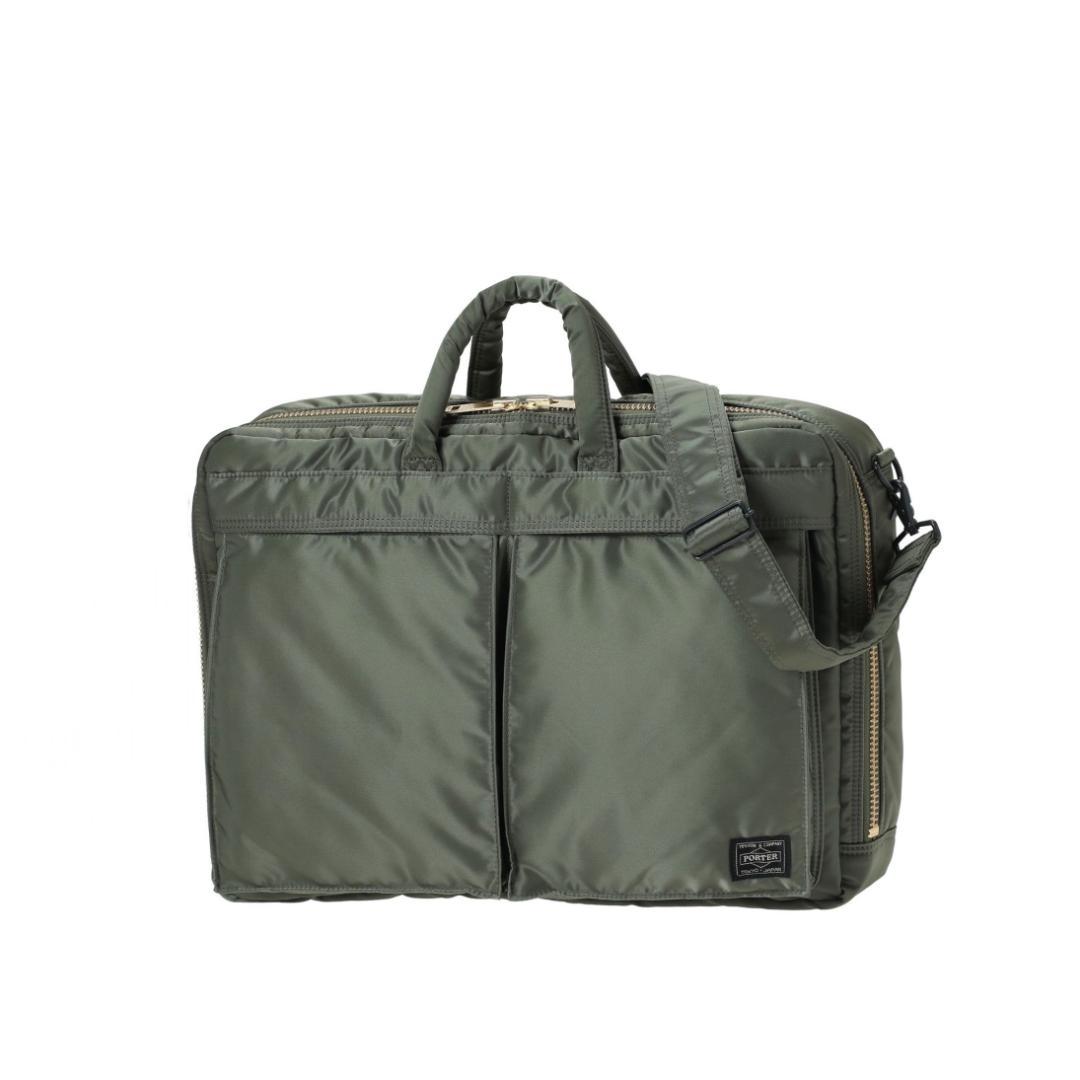 PORTER＿新型2WAY BRIEFCASE＿タンカーブリーフビジネスグリーン
