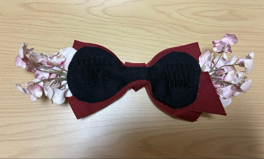 belle des poupee リボンとすみれのヘッドドレス