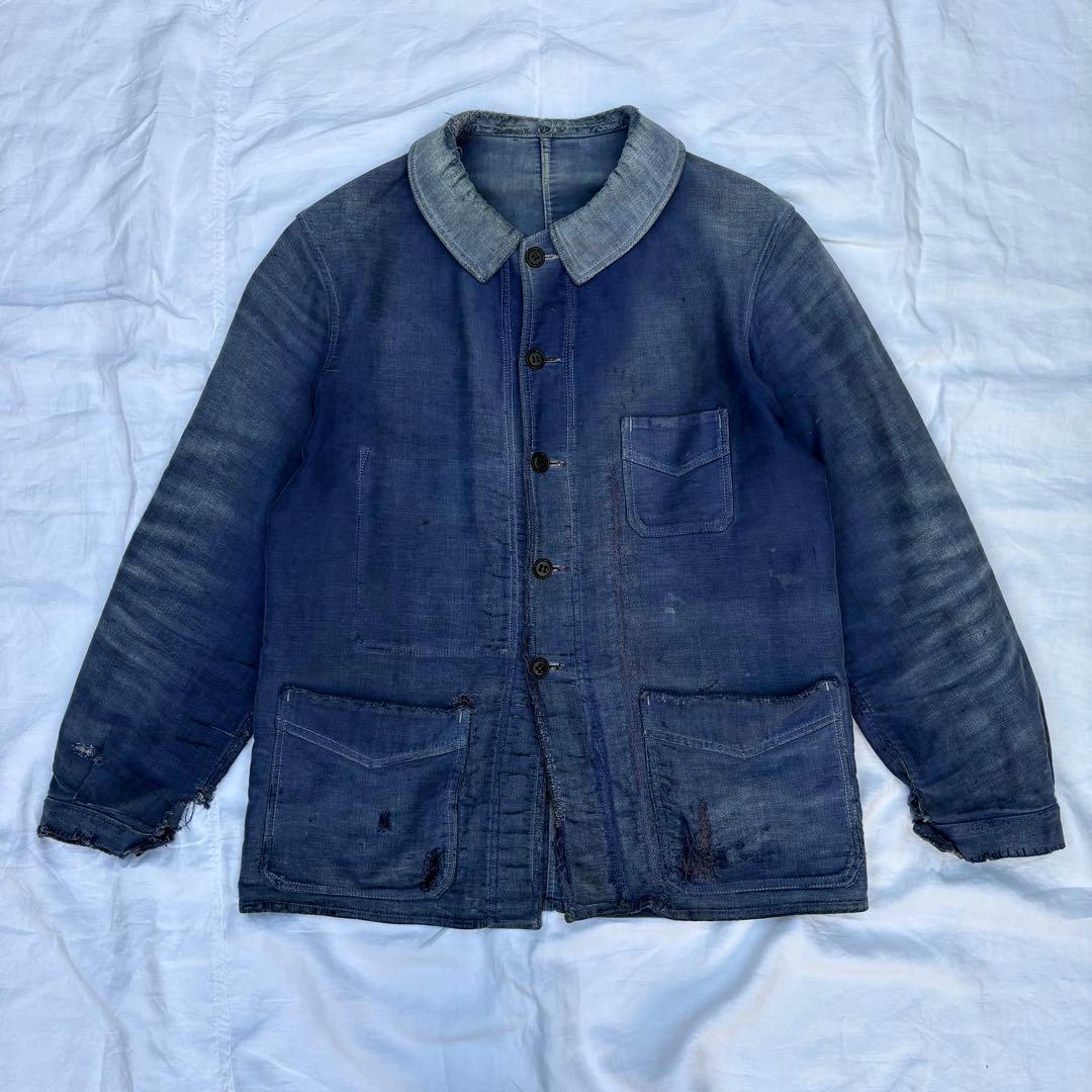 40's LE MONT ST MICHELモールスキン　フレンチワーク