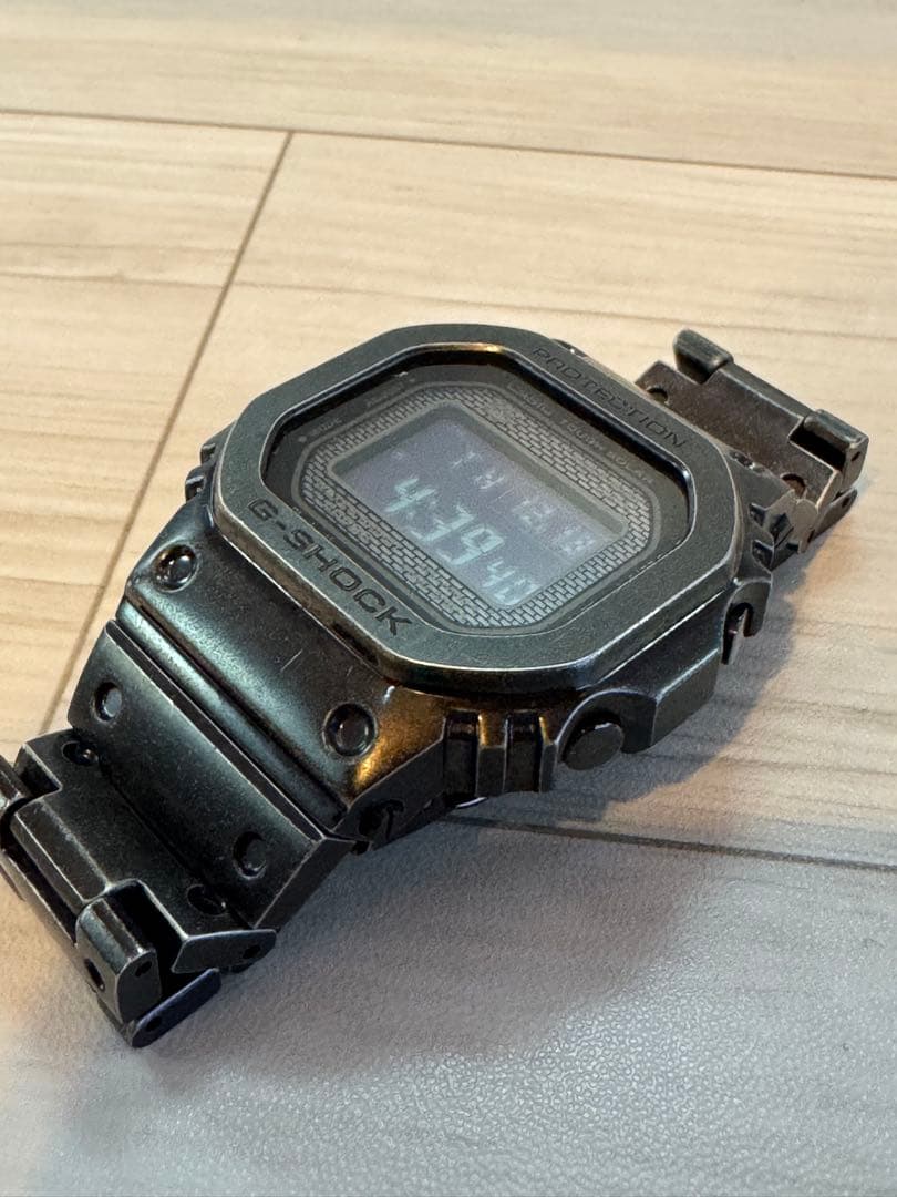 [付属品なし]G-SHOCK GMW-B5000MB電波ソーラー マットブラック