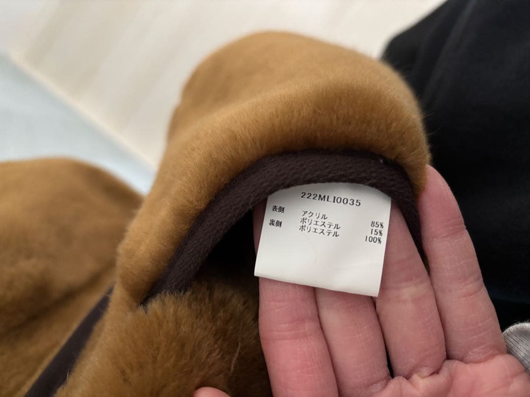 Barbour ファー ベスト 34