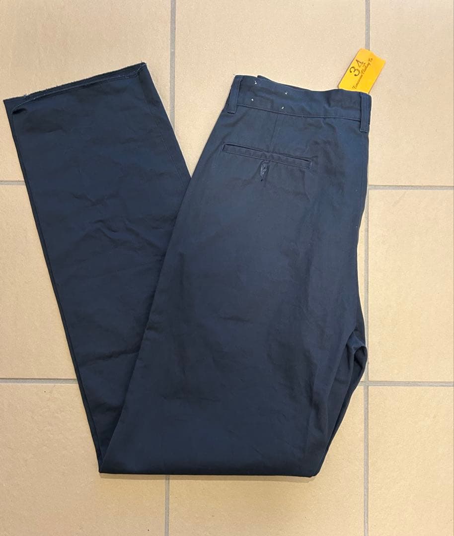 新品　atlast&co 511 NAVY 34 ワークトラウザーズ　AKIRA